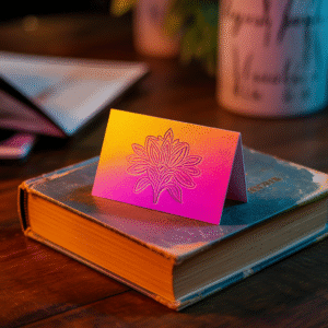 Embossed Spot UV Business Cards